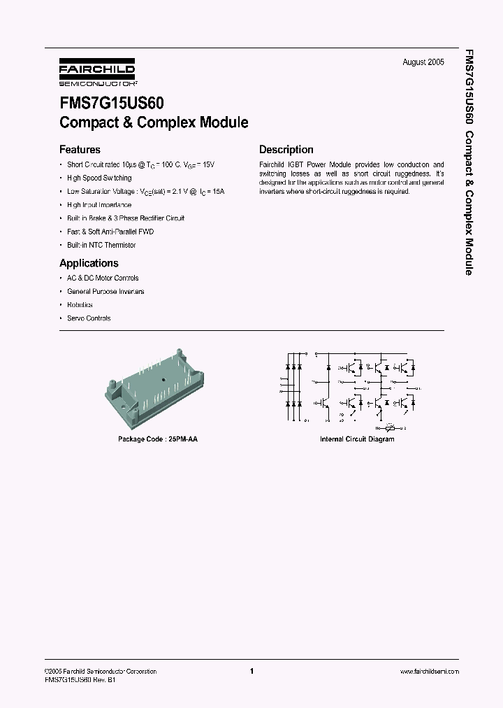 FMS7G15US60_1158576.PDF Datasheet