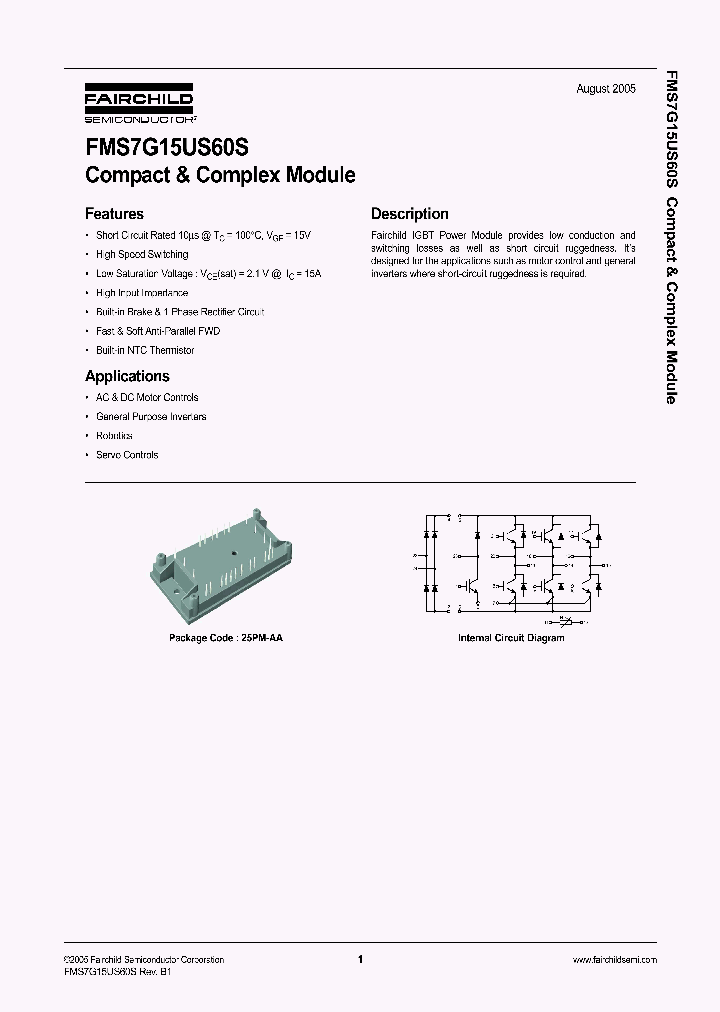 FMS7G15US60S_1158577.PDF Datasheet