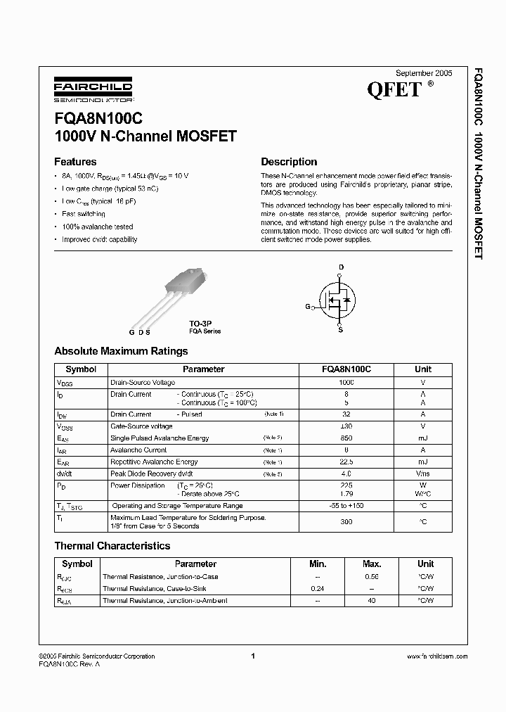 FQA8N100C_1241451.PDF Datasheet