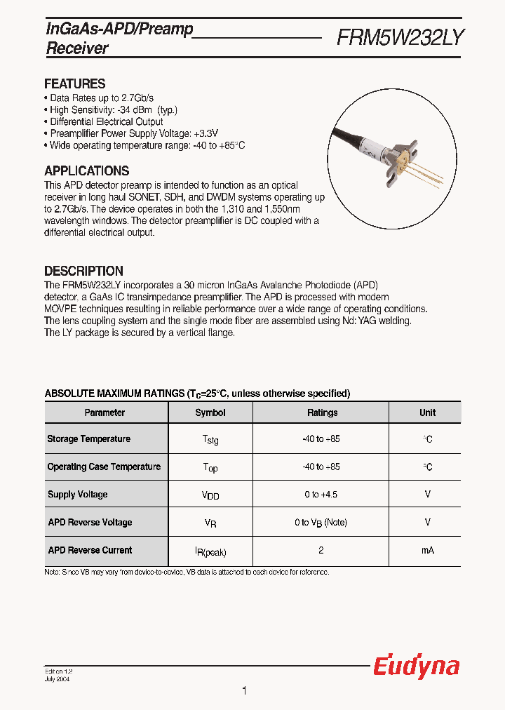 FRM5W232LY_1242315.PDF Datasheet