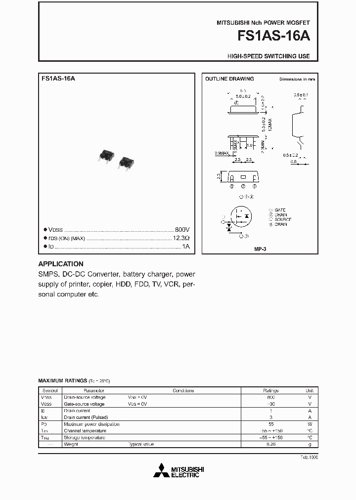 FS1AS-16A_1242457.PDF Datasheet