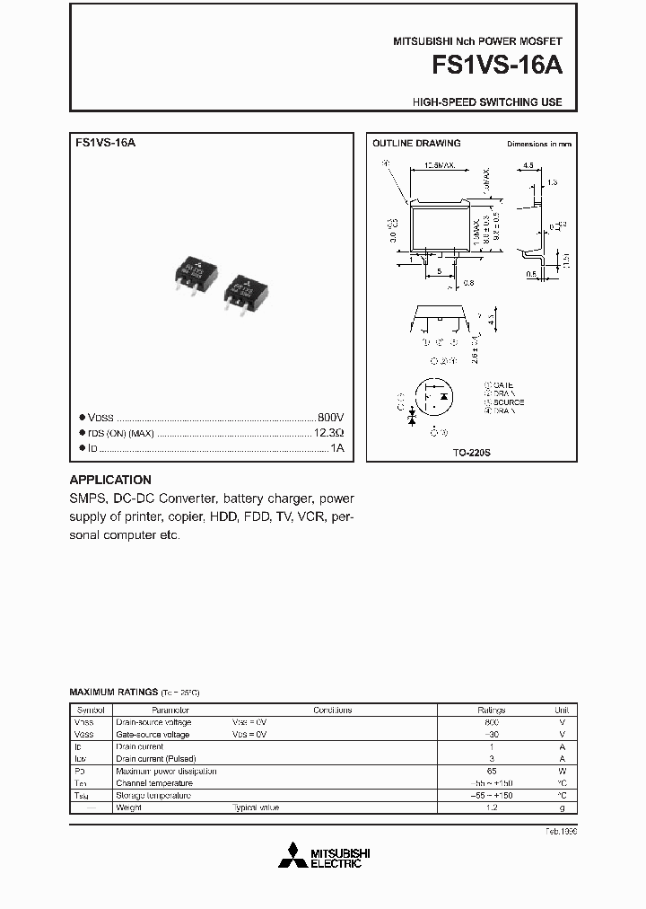 FS1VS-16A_1242466.PDF Datasheet