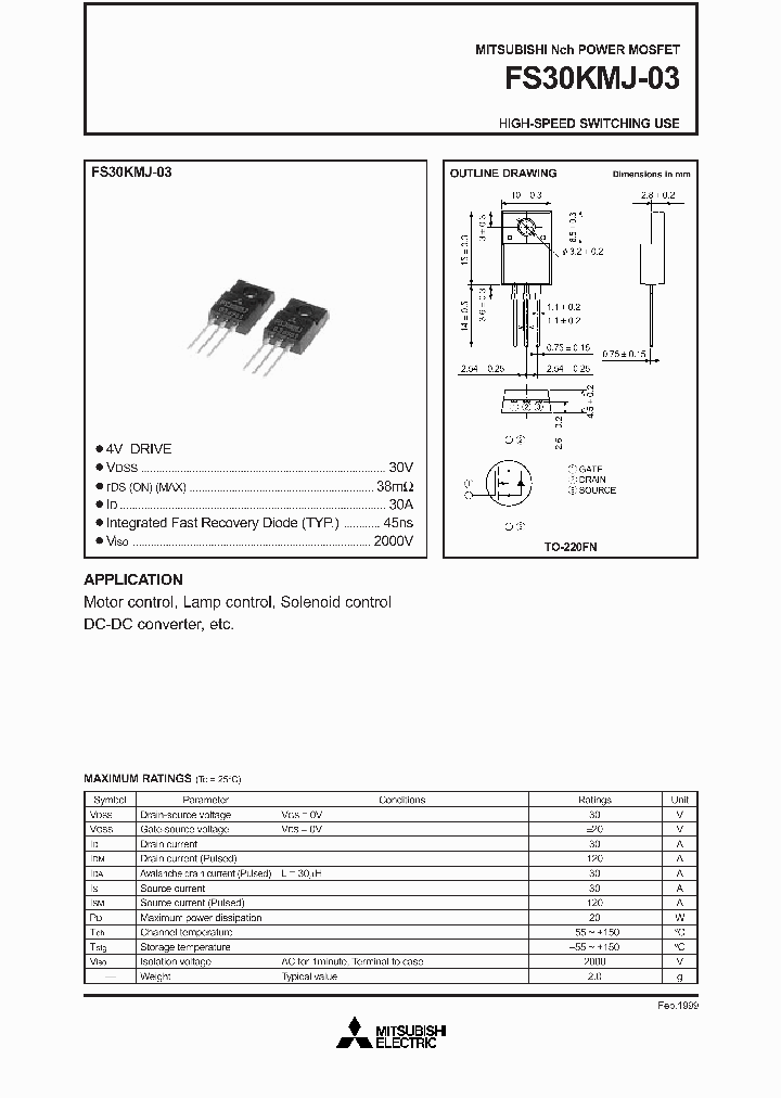 FS30KMJ-03_1242542.PDF Datasheet