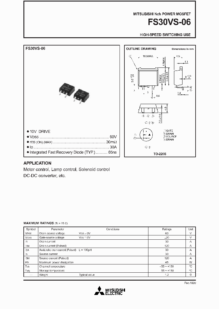 FS30VS-06_1242554.PDF Datasheet