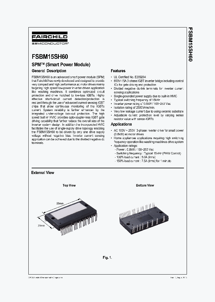 FSBM15SH60_1242853.PDF Datasheet