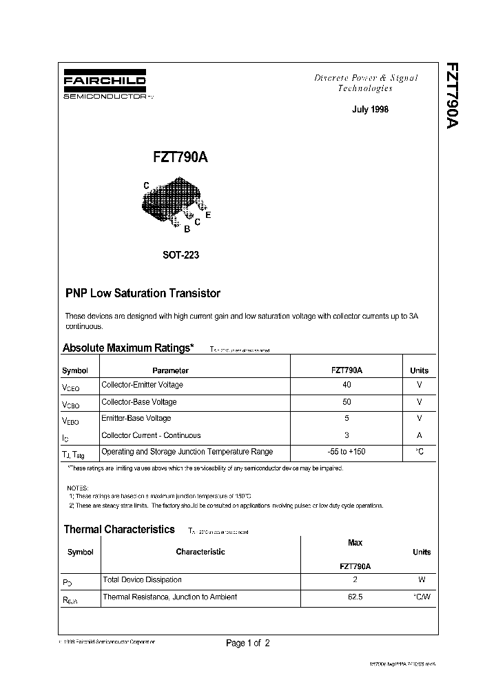 FZT790A_1243721.PDF Datasheet