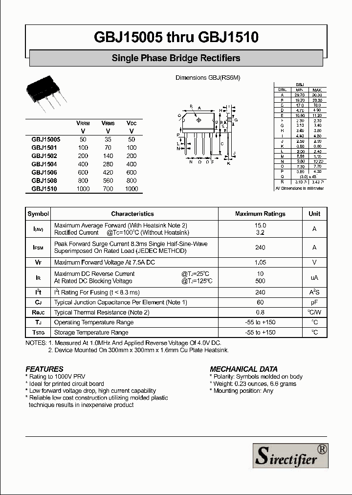 GBJ15005_1162474.PDF Datasheet