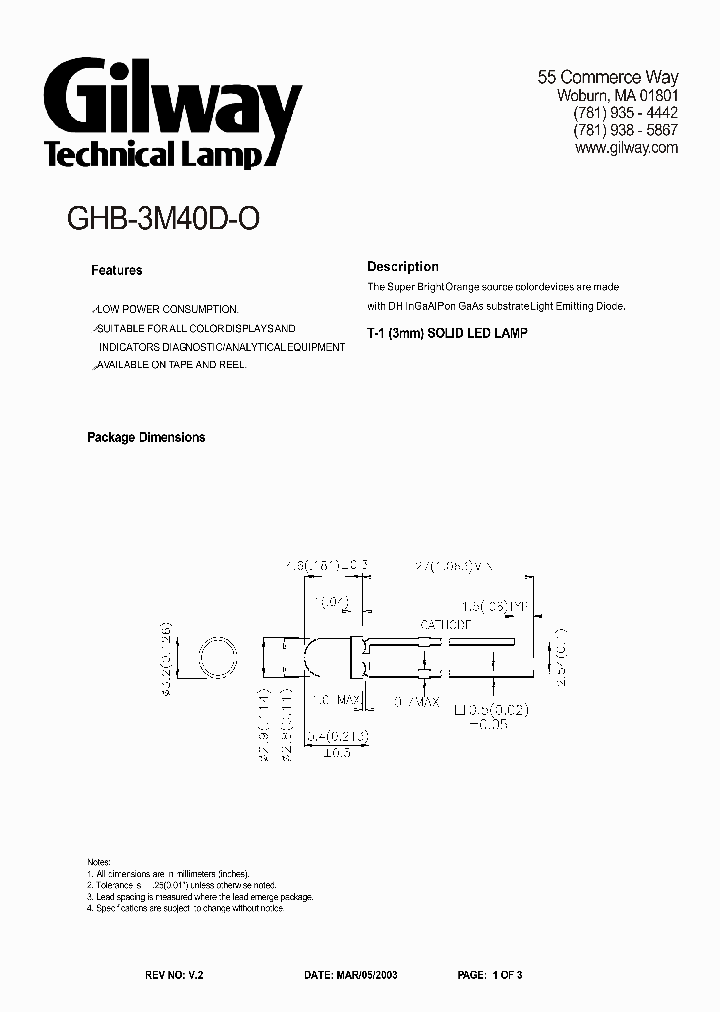 GHB-3M40D-O_1244683.PDF Datasheet