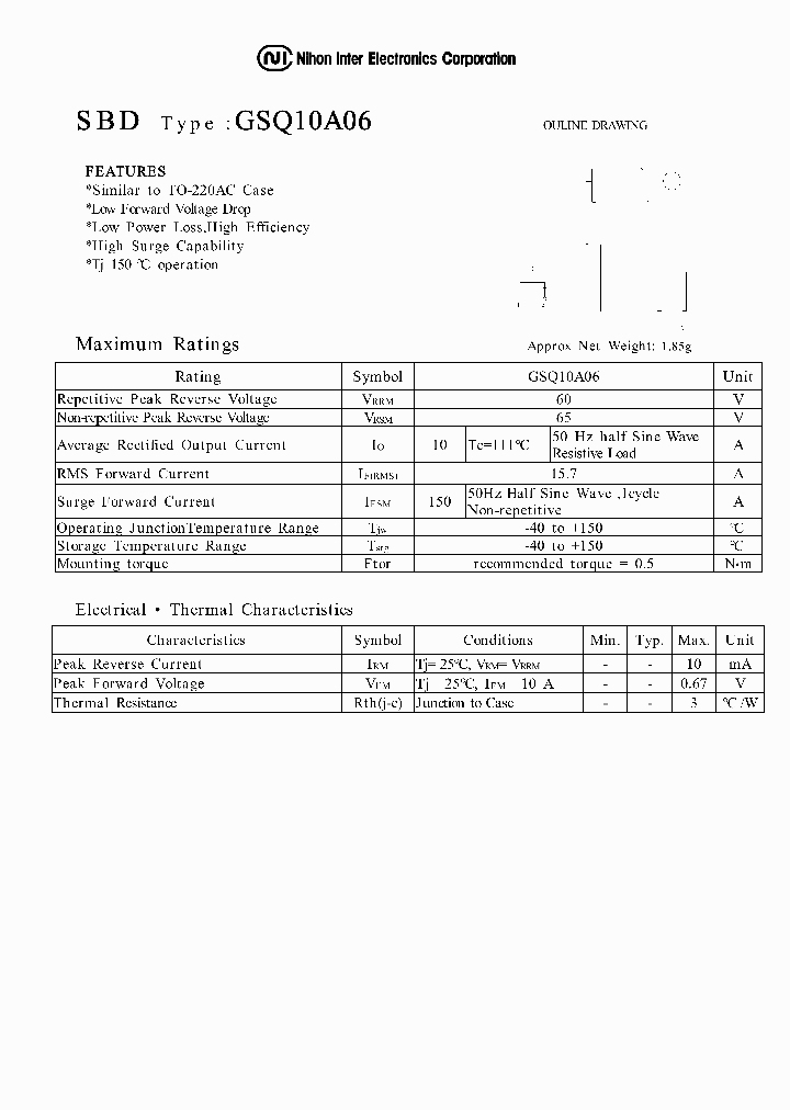 GSQ10A06_1246252.PDF Datasheet