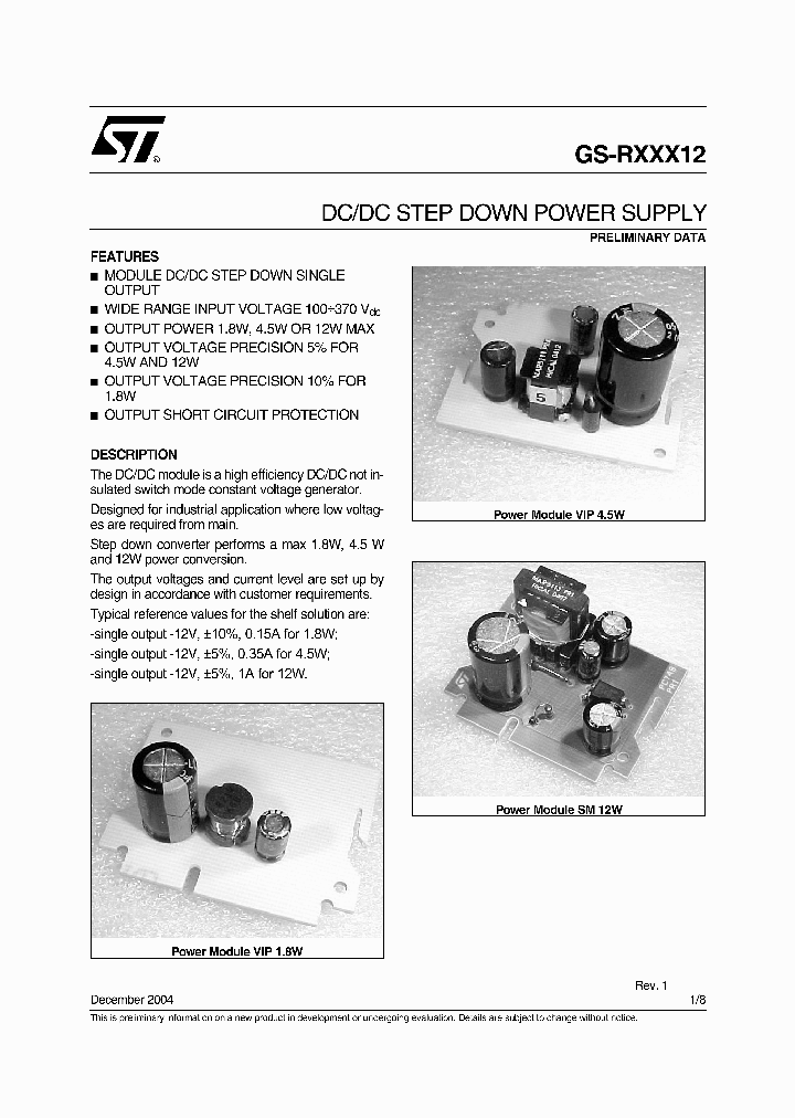 GS-RXXX12_1246267.PDF Datasheet