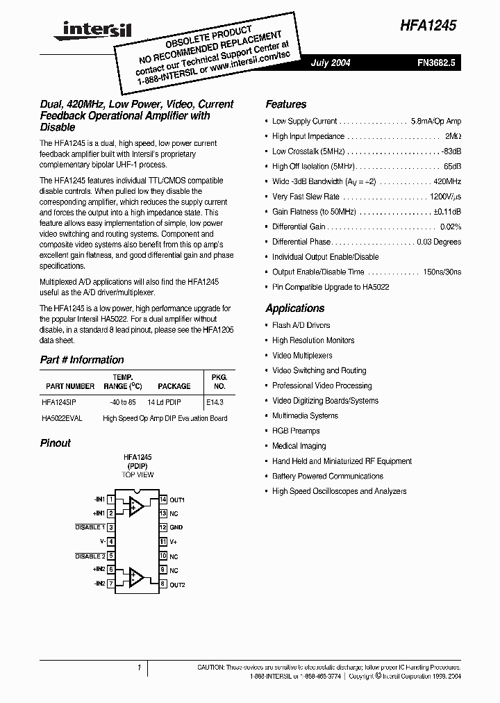 HA5022EVAL_1247123.PDF Datasheet
