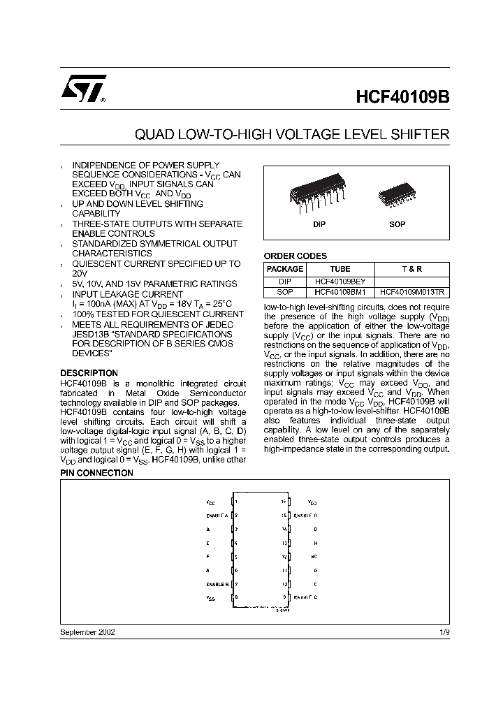 HCF40109M013TR_1247571.PDF Datasheet