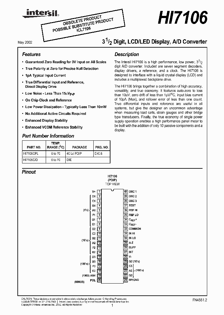 HI7106CD_1159961.PDF Datasheet