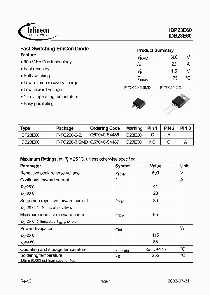 IDP23E60_1253576.PDF Datasheet