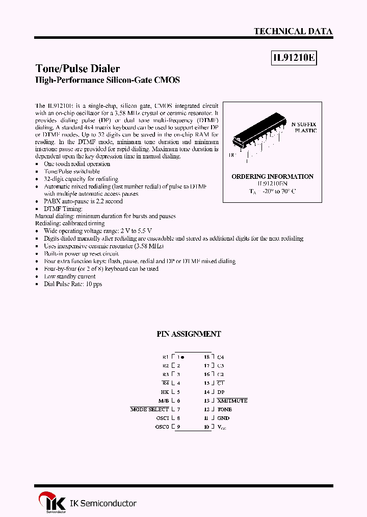 IL91210EN_1254417.PDF Datasheet