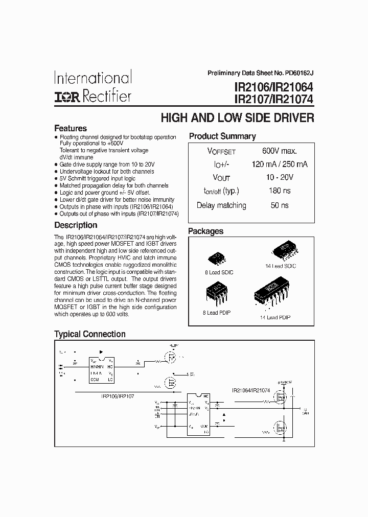 IR2107_717487.PDF Datasheet