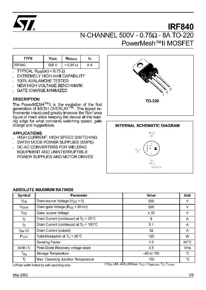 IRF84002_1255703.PDF Datasheet