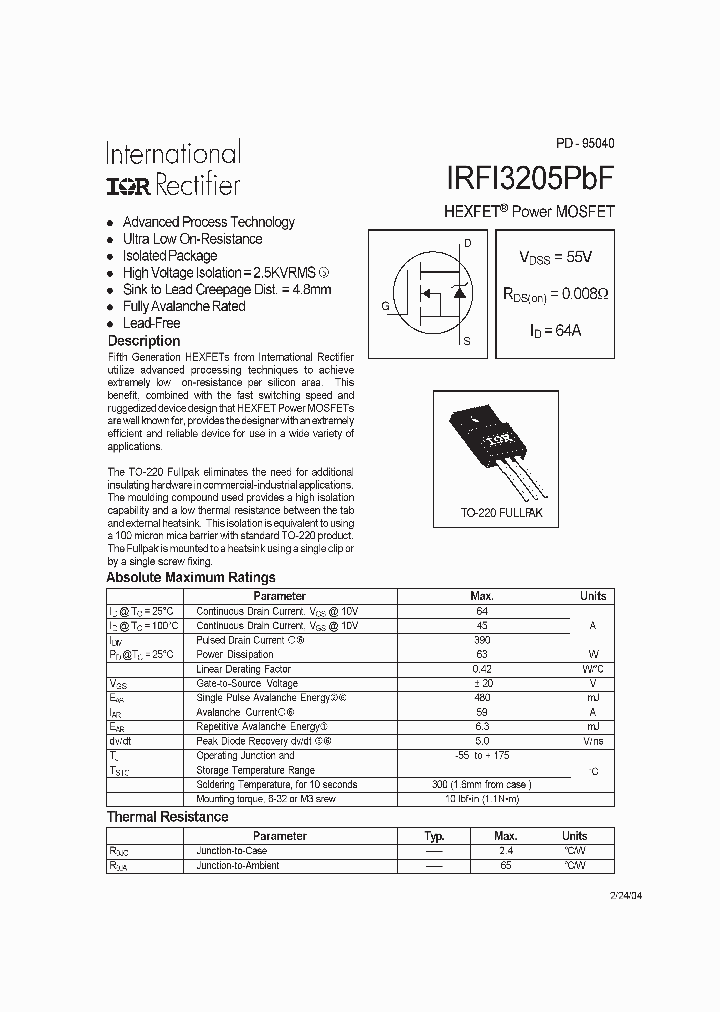 IRFI3205PBF_1128882.PDF Datasheet