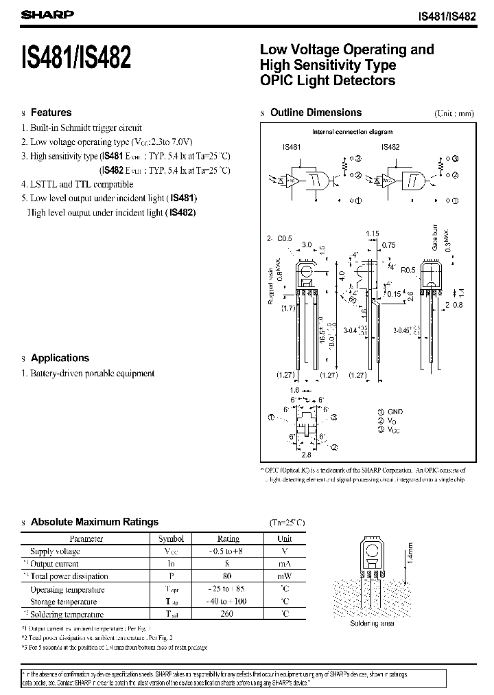 IS481_1257170.PDF Datasheet