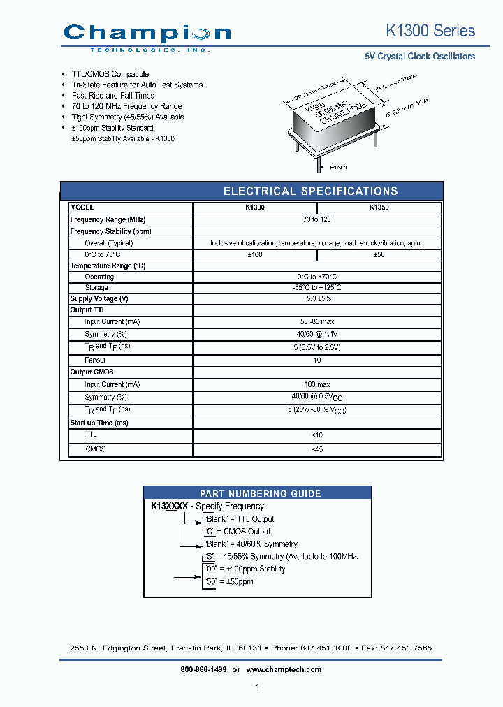 K1300_682925.PDF Datasheet