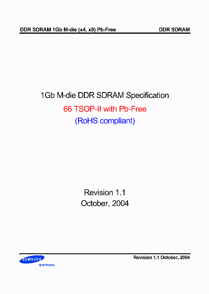 K4H1G0838M-ULB3_1259029.PDF Datasheet