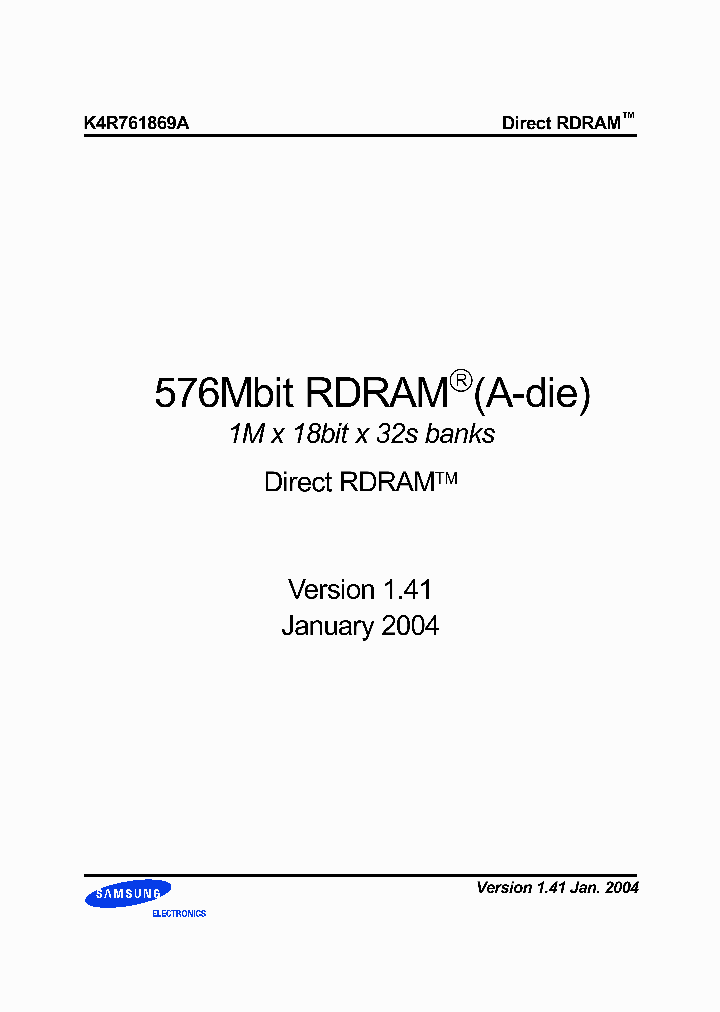 K4R761869A-GCT9_1259098.PDF Datasheet