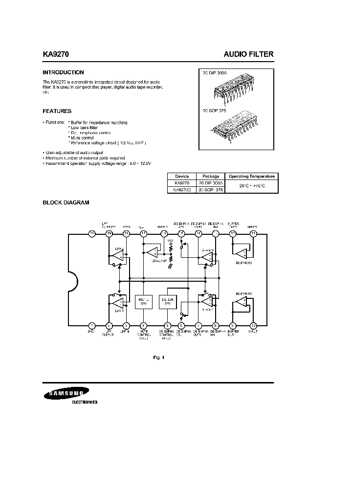 KA9270D_1259682.PDF Datasheet