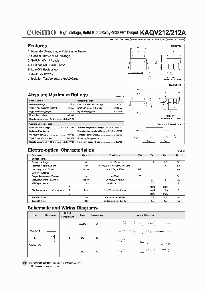 KAQV212_1187912.PDF Datasheet