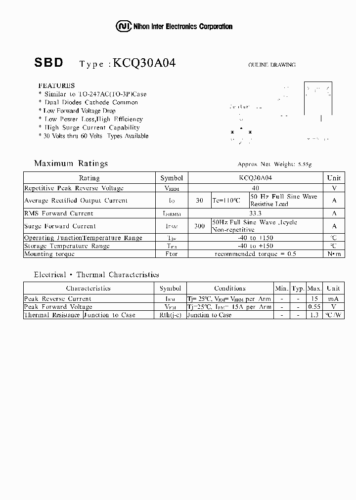 KCQ30A04_1260083.PDF Datasheet