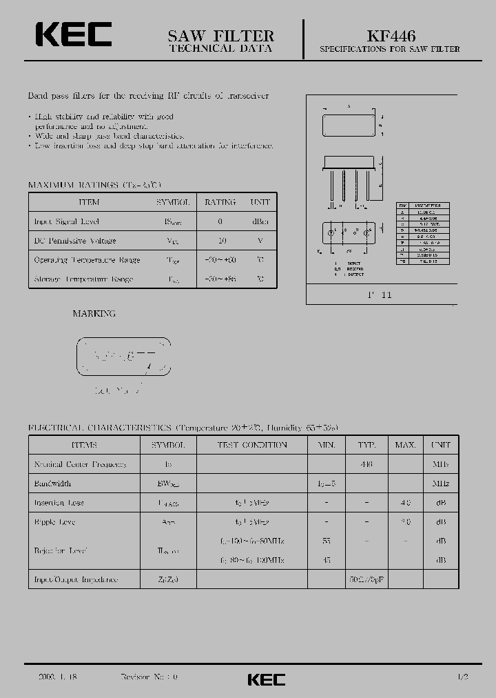 KF446_1260250.PDF Datasheet