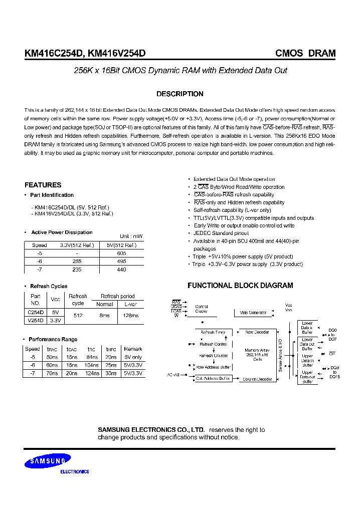 KM416C254D_642011.PDF Datasheet