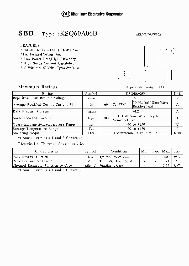 KSQ60A06B_1261484.PDF Datasheet