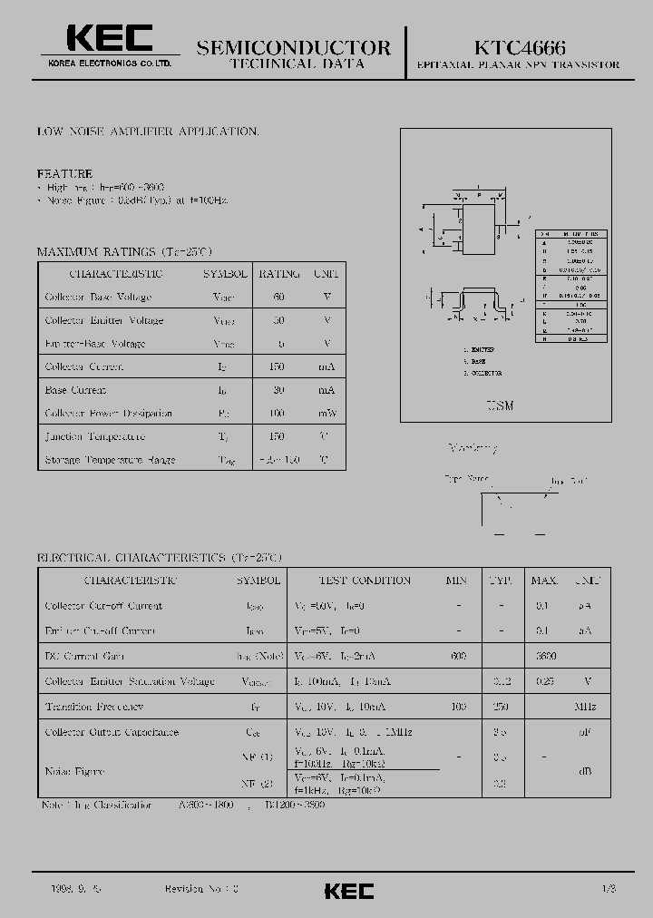 KTC4666_1261737.PDF Datasheet