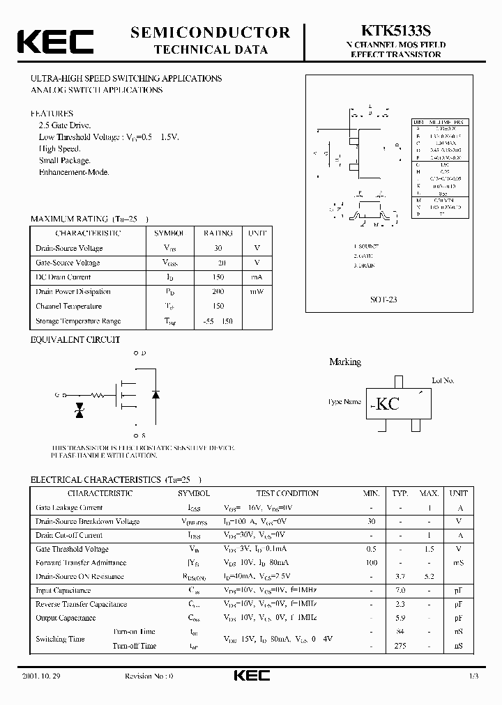 KTK5133S_1261818.PDF Datasheet