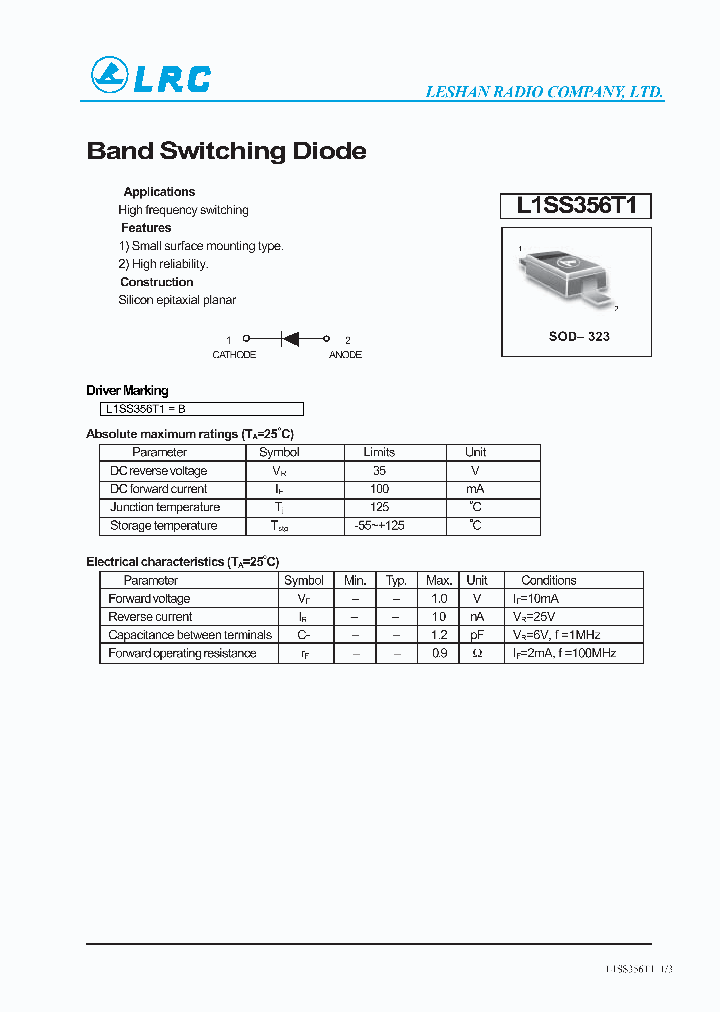 L1SS356T1_1262055.PDF Datasheet