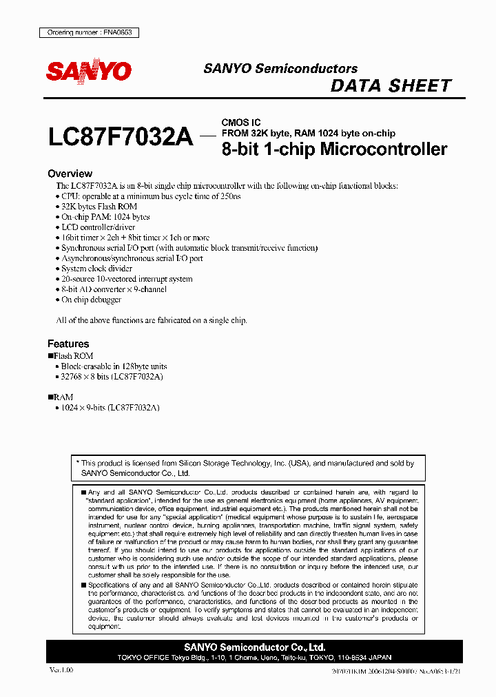 LC87F7032A_1171119.PDF Datasheet