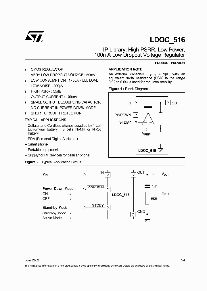 LDOC516_1264243.PDF Datasheet