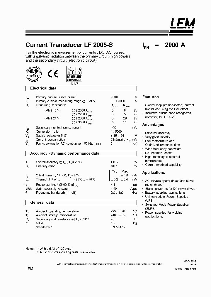 LF2005-S06_1264311.PDF Datasheet