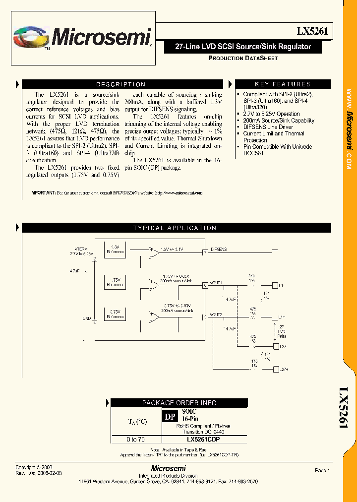 LX5261CDP_1268689.PDF Datasheet