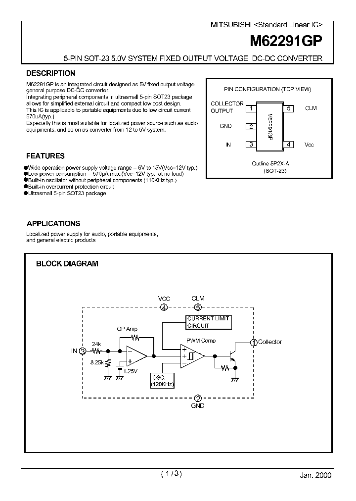 M62291GP_1270314.PDF Datasheet