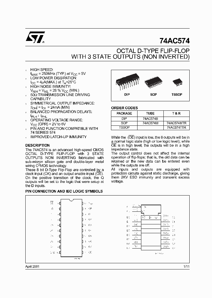 M74AC574TTR_1270671.PDF Datasheet