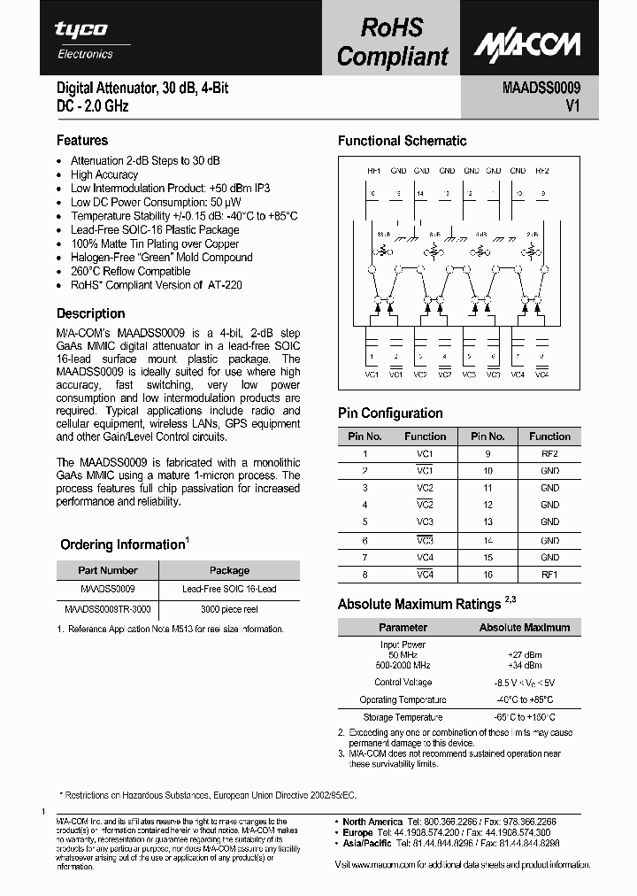 MAADSS0009TR-3000_1271597.PDF Datasheet