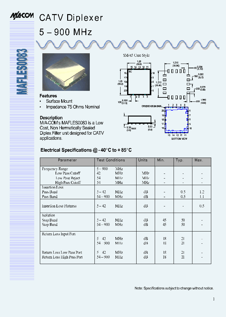 MAFLES0083_1271909.PDF Datasheet