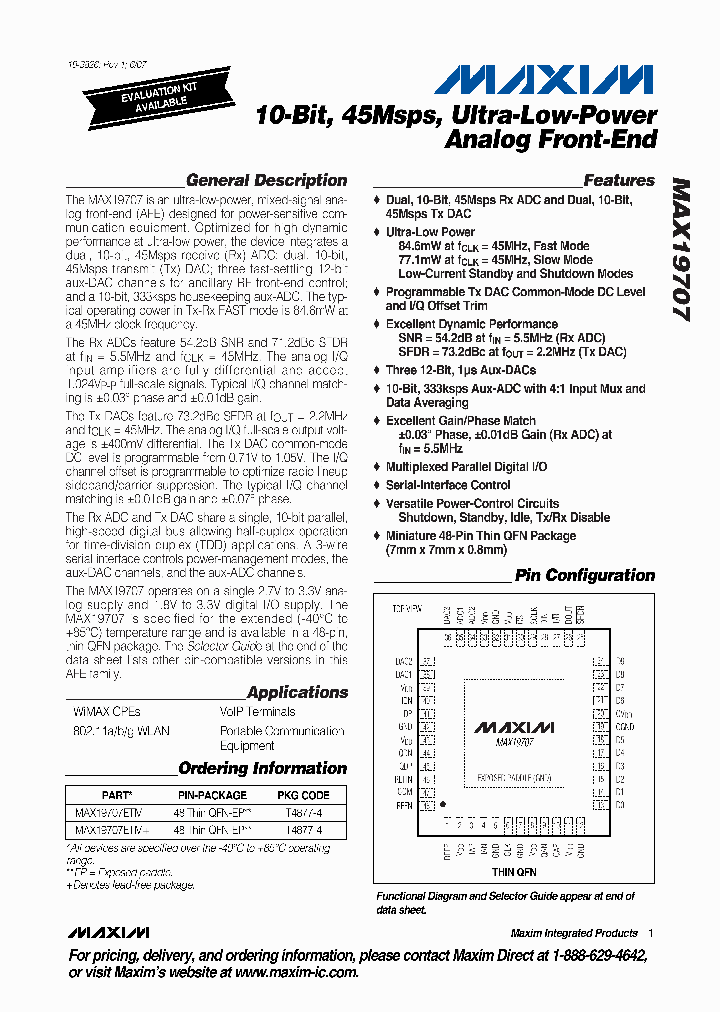 MAX19708_1272667.PDF Datasheet