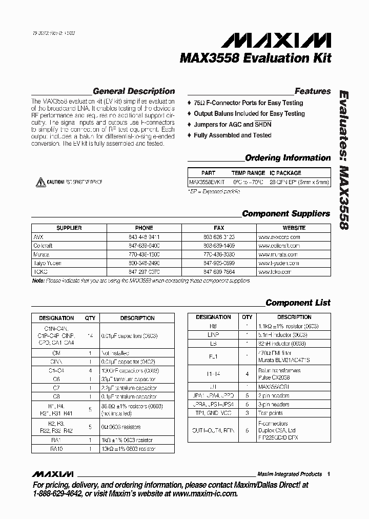 MAX35581_1273058.PDF Datasheet