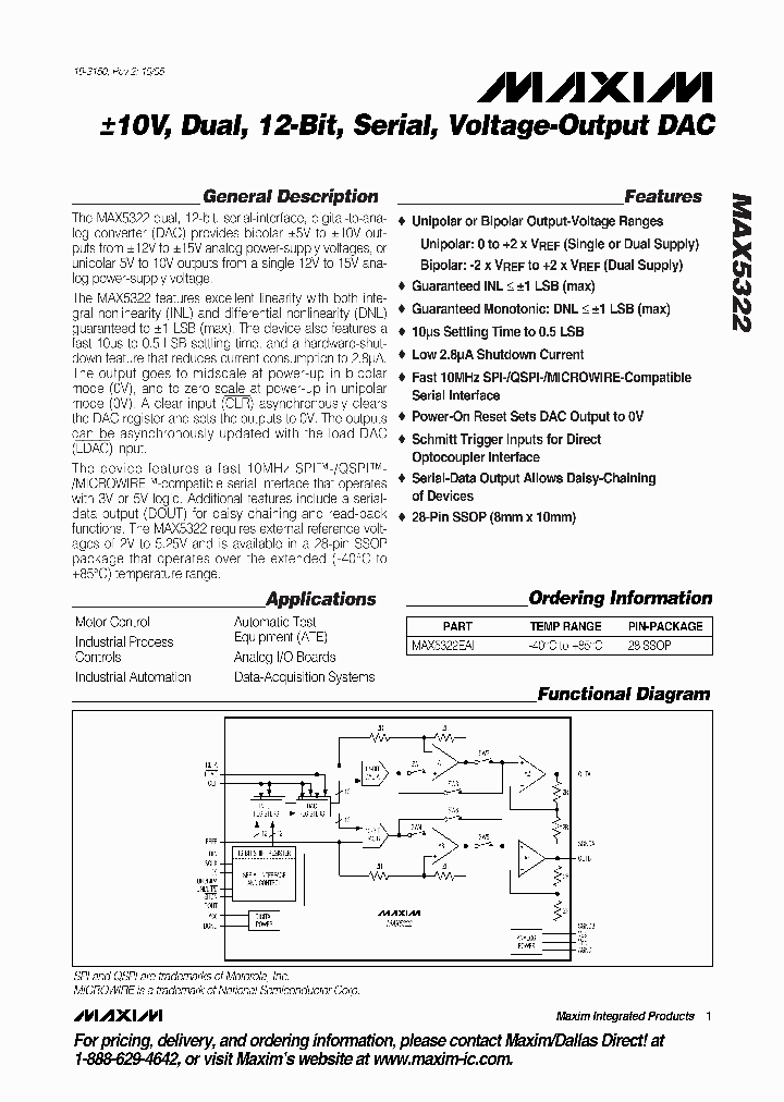 MAX5322EAI_712365.PDF Datasheet