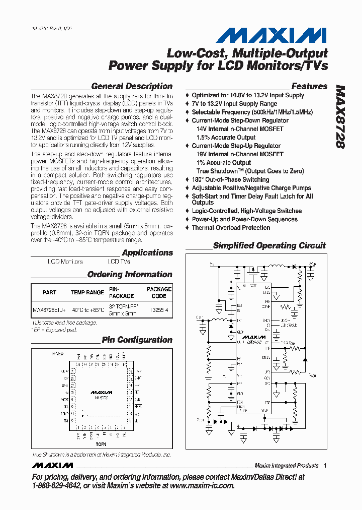 MAX8728ETJ_1274131.PDF Datasheet