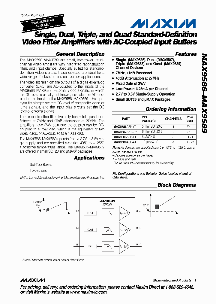 MAX9589AUBT_1274283.PDF Datasheet