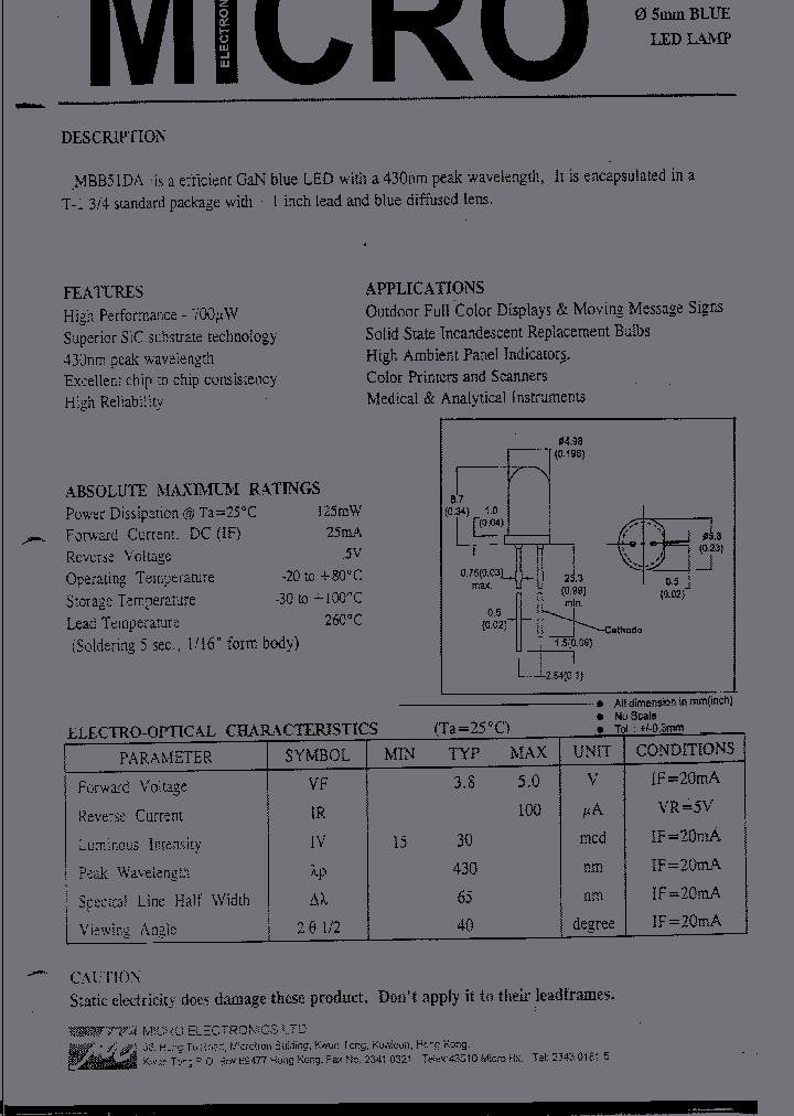 MBB51DA_1048923.PDF Datasheet