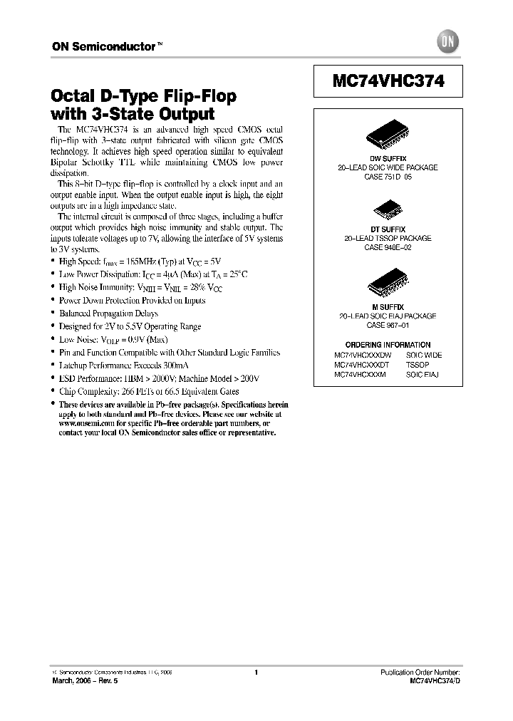 MC74VHCXXXM_1277423.PDF Datasheet